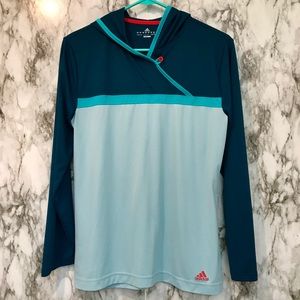 Adidas | Climalite Hoodie Athletic Long Sleeve (M)